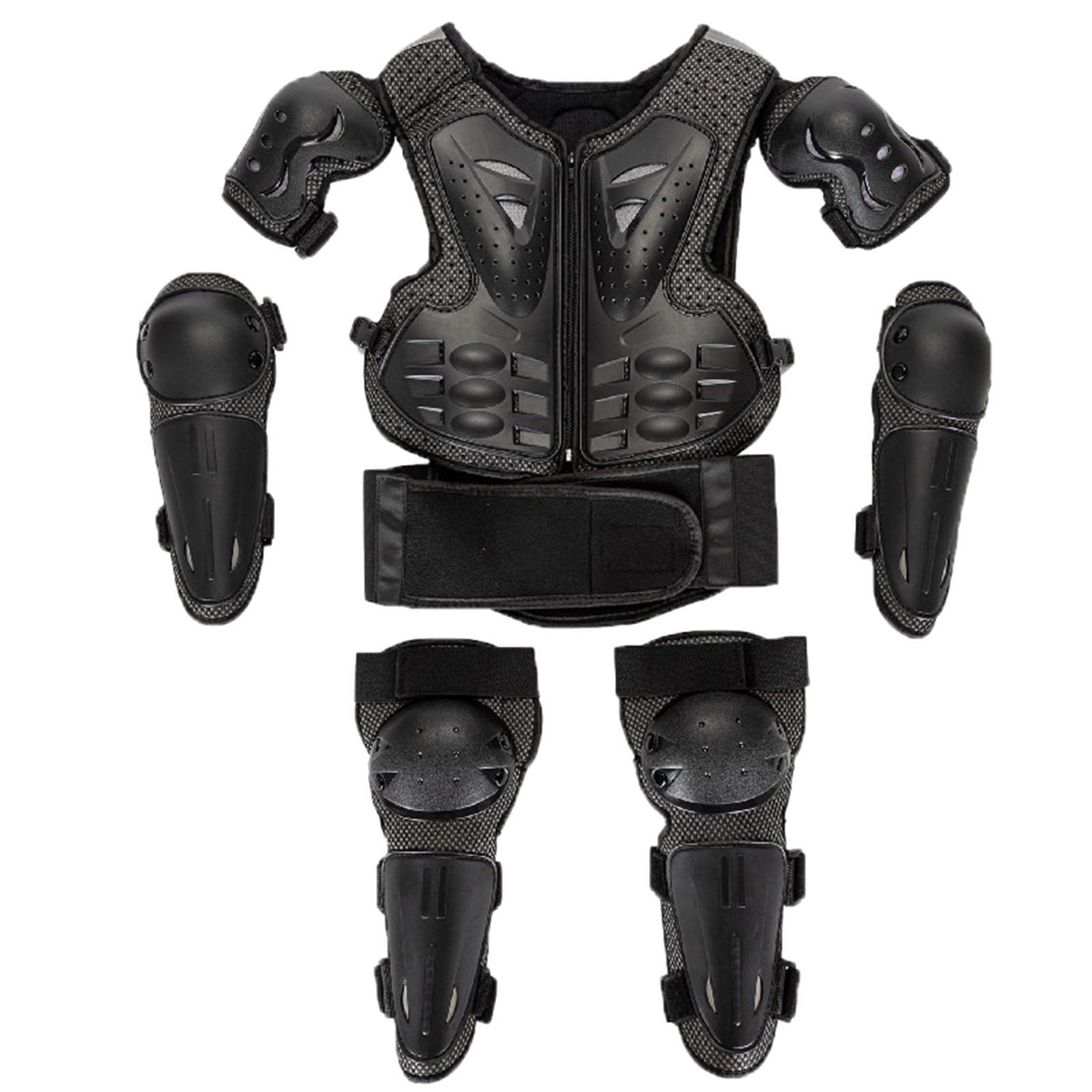Chest Protector Armor - Kids Motorcycle Armor Suit Chest Back