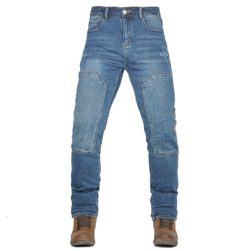 Motorcycle Gear Jeans - Fashion Men's Motorcycle Jeans with Silicone
