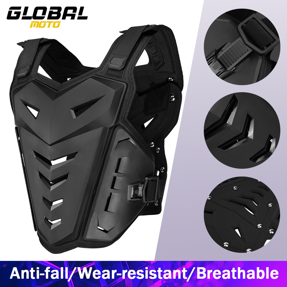 Chest Protector Armor - Motorcycle Vest Armor Back Chest Protector