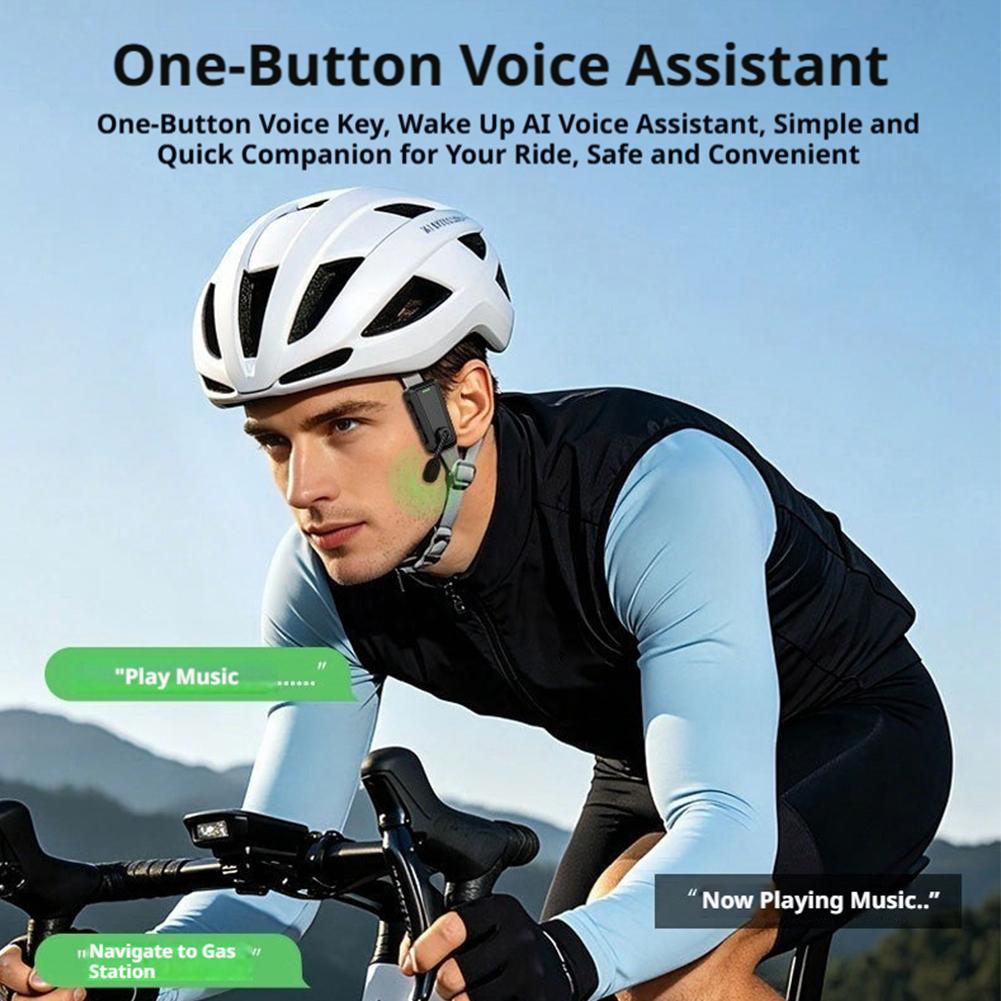 Intercom Headset Helmet - 2PCS Wireless BT Helmet Intercom Headset