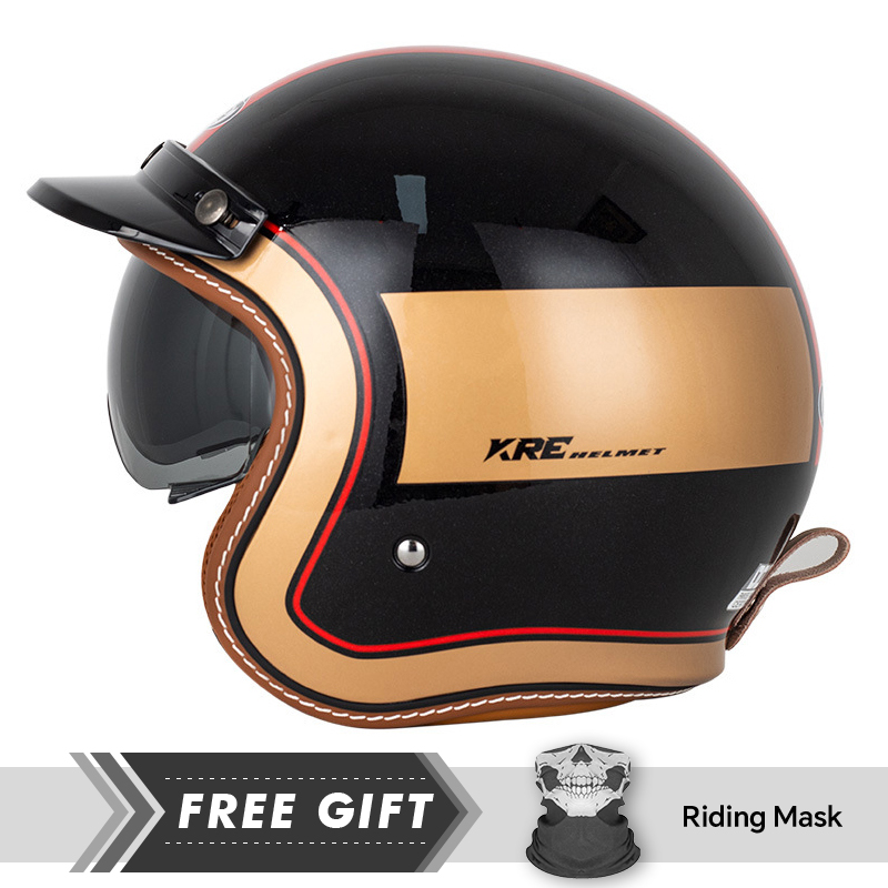 Motorcycle Gear Store - SOMAN Open Face Motorcycle Helmet ECE