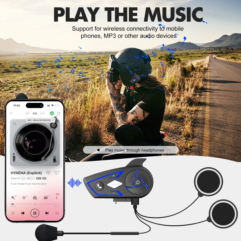Houtonsen S3 Helmet Bluetooth  - огляд і ціна Intercom Headset Helmet