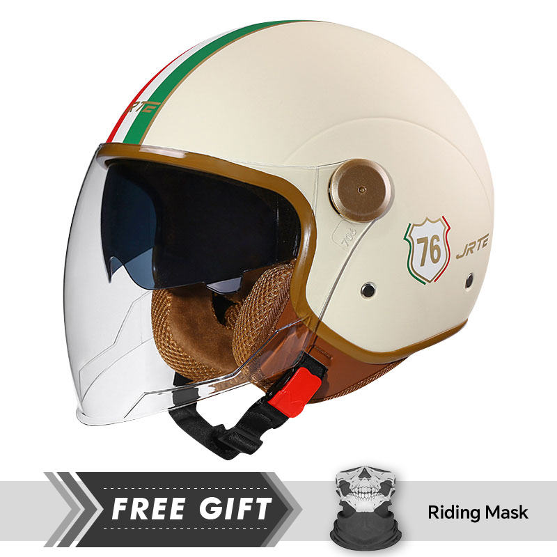DOT ECE Approved Retro 3/4 Ope - огляд і ціна Motorcycle Gear Store