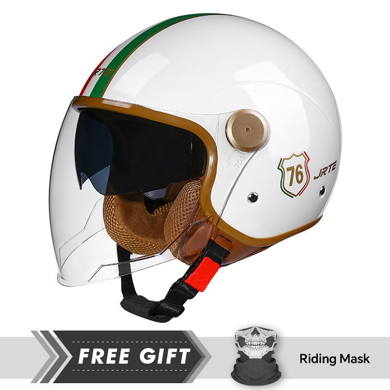 DOT ECE Approved Retro 3/4 Ope - огляд і ціна Motorcycle Gear Store