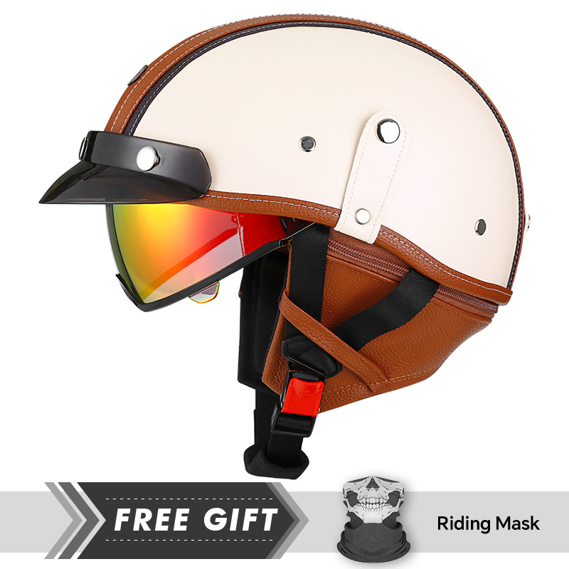 New Arrivals Leather Retro Hal - огляд і ціна Motorcycle Gear Store