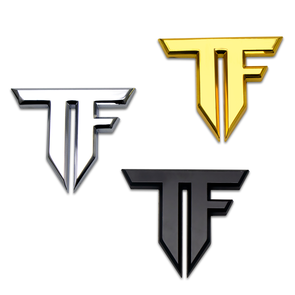 1pc 3D Metal TF Emblem Badge C - огляд і ціна Motorcycle Gear Icon