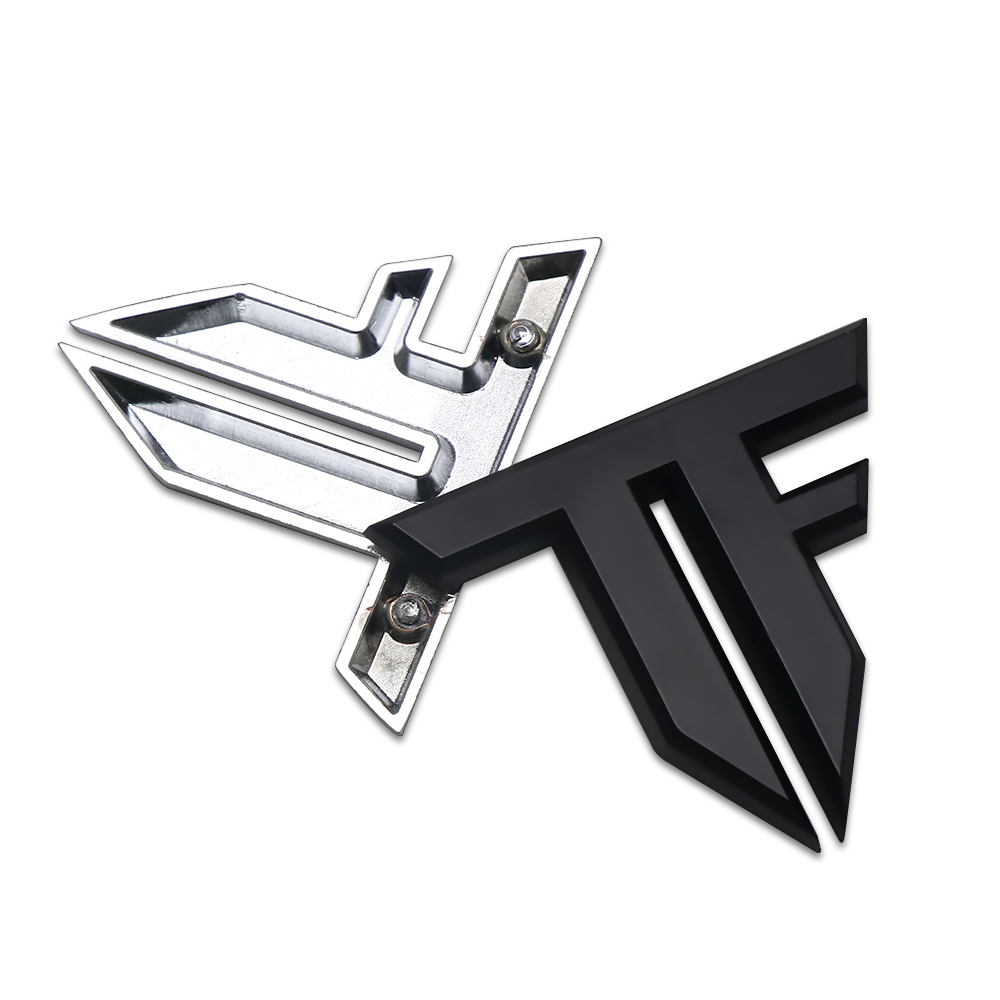 1pc 3D Metal TF Emblem Badge C - огляд і ціна Motorcycle Gear Icon