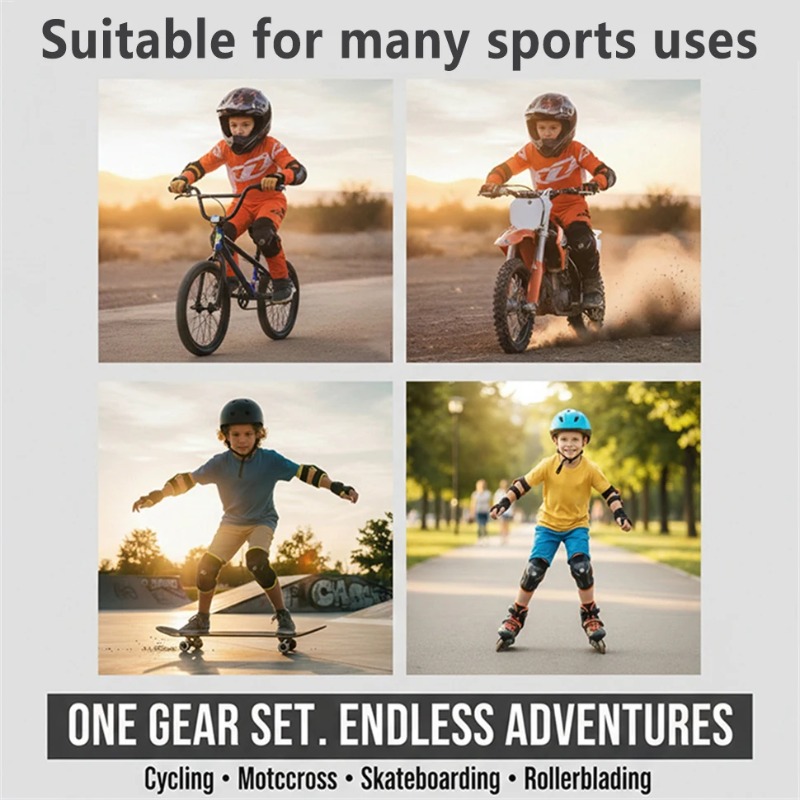 Anti-Fall Kids Knee Elbow Pads - огляд і ціна Motorcycle Gear For Sale