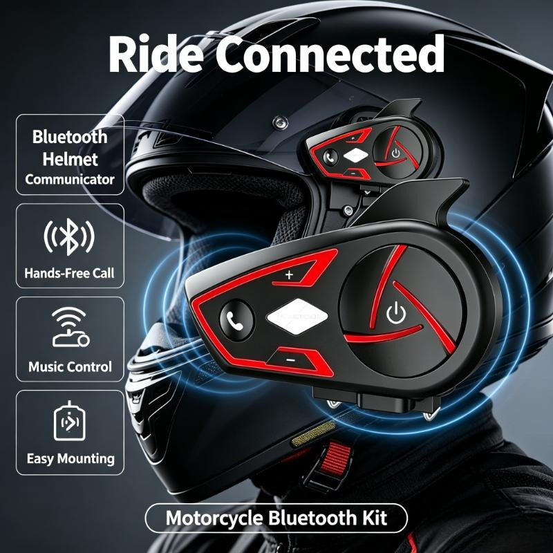 1000M Range Bt5.0 S3 Helmet He - огляд і ціна Intercom Headset Helmet