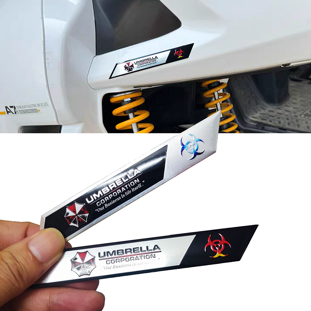 Umbrella 3D Metal Car Stickers - огляд і ціна Motorcycle Gear Icon