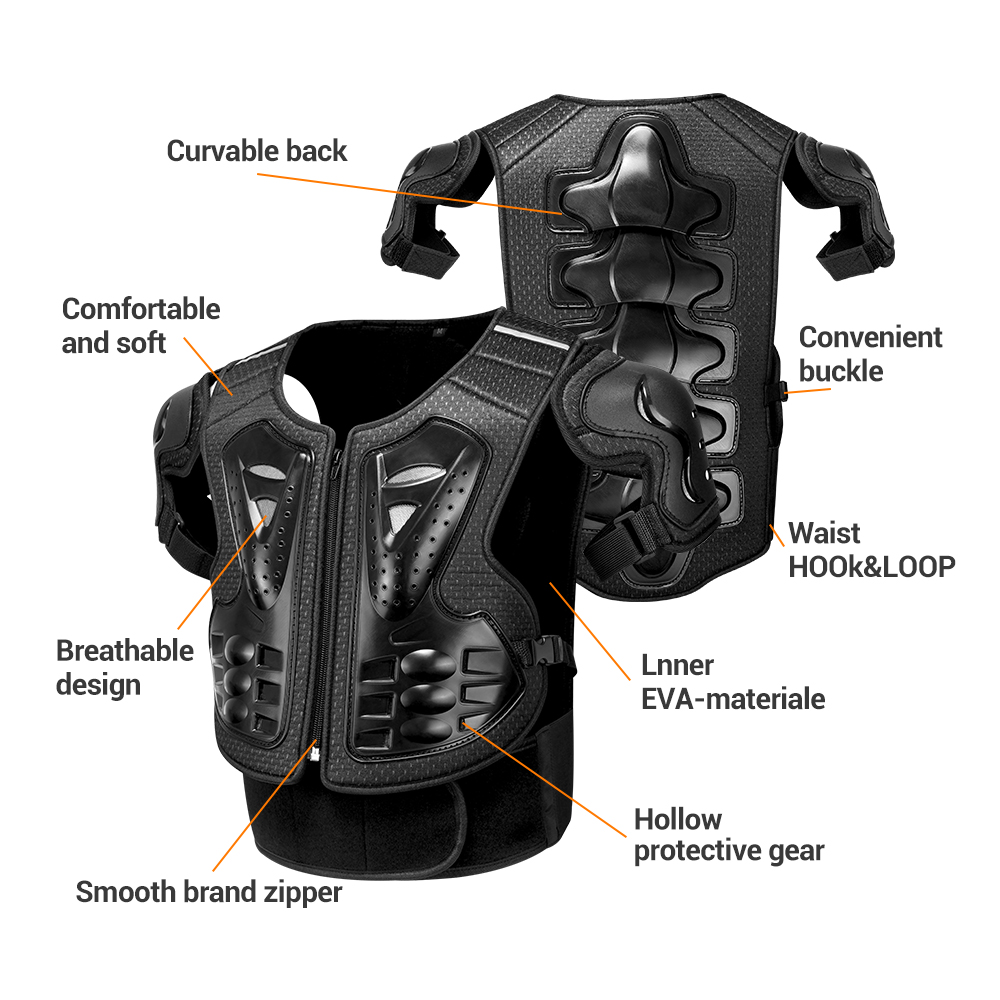 Motorcycle Body Armor Anti-Fal - огляд і ціна Chest Protector Armor