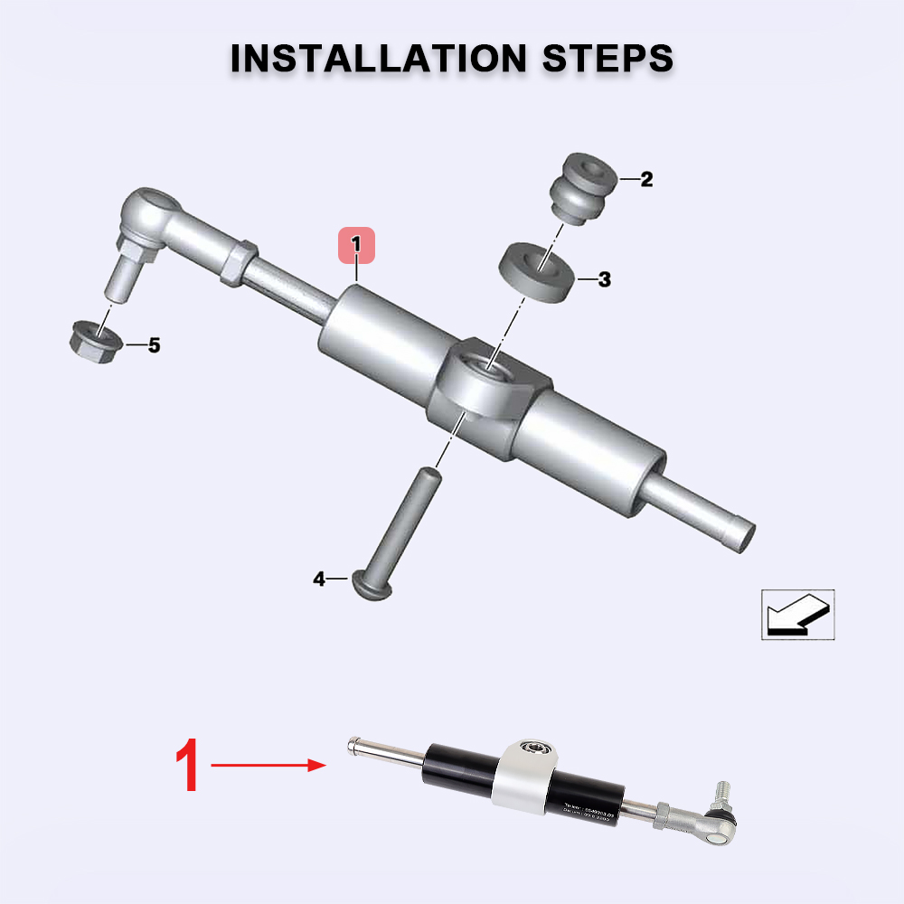Motorcycle Steerring Damper St - огляд і ціна Motorcycle Gear Airbag