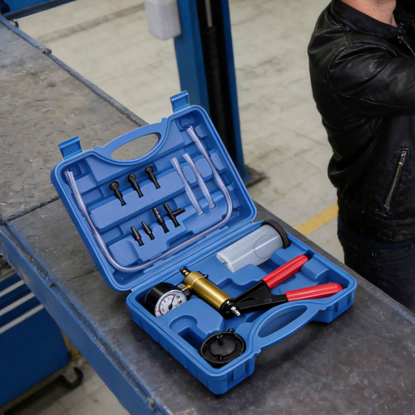 Car Vacuum Pump Handheld Brake - огляд і ціна Motorcycle Gear Airbag