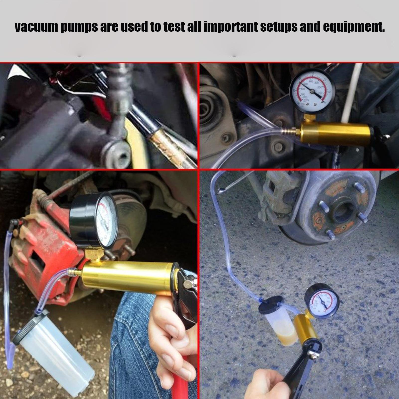Car Vacuum Pump Handheld Brake - огляд і ціна Motorcycle Gear Airbag