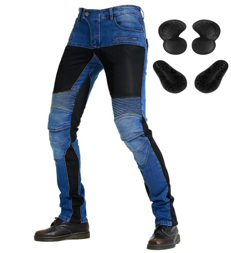 Men Motorcycle Pants Aramid Mo - огляд і ціна Motorcycle Gear Jeans