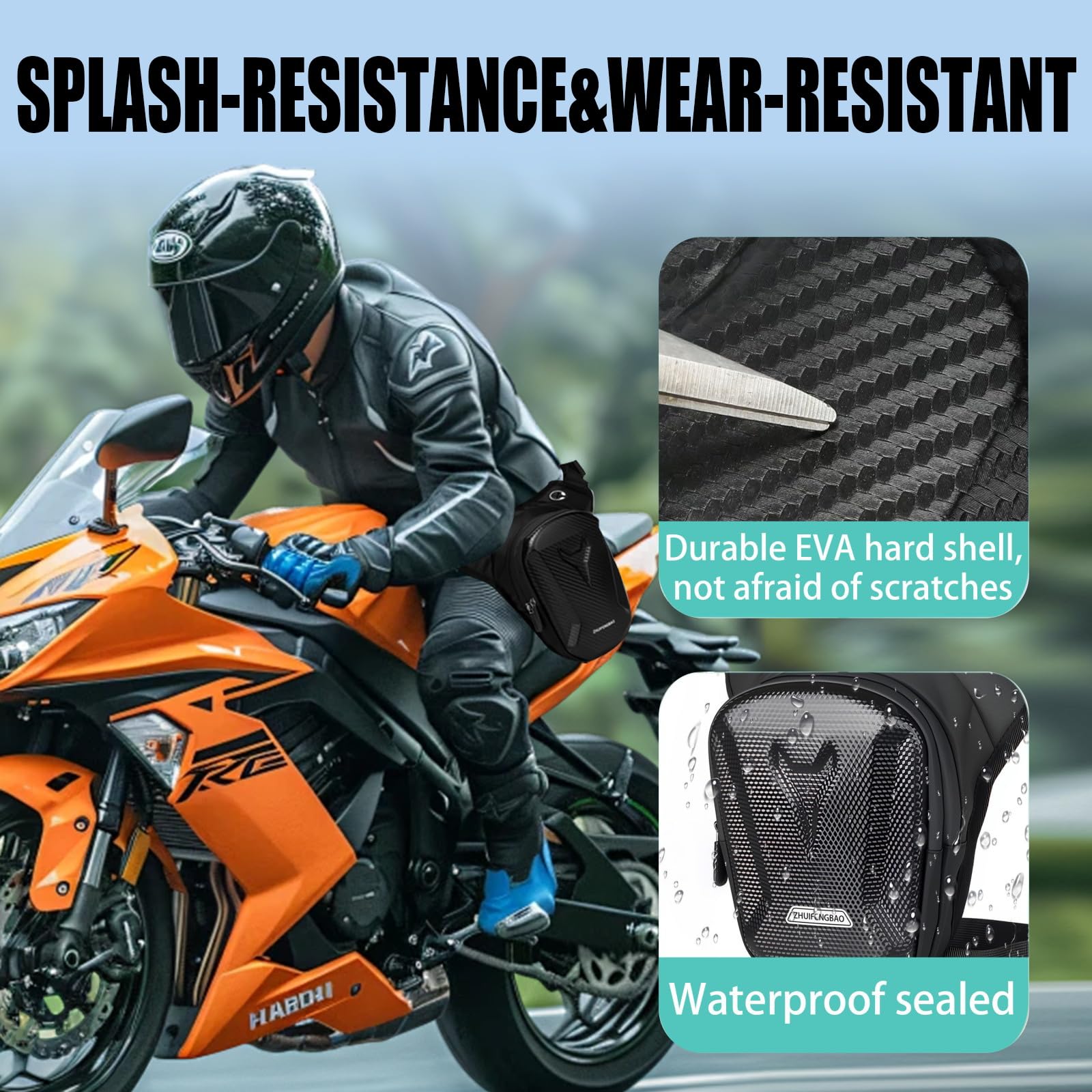 Waterproof Motorcycle Drop Leg - огляд і ціна Motorcycle Gear Companies