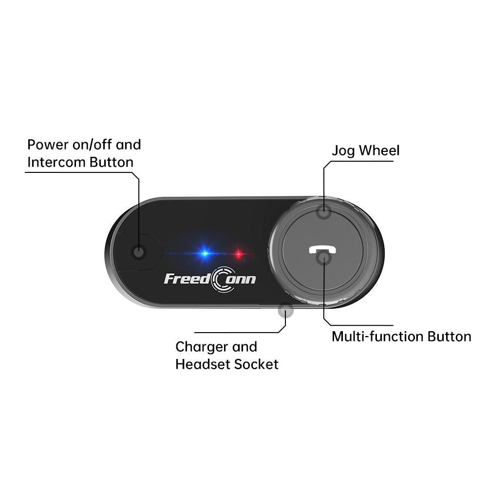 FreedConn T-COM V6 Motorcycle  - огляд і ціна Intercom Headset Helmet