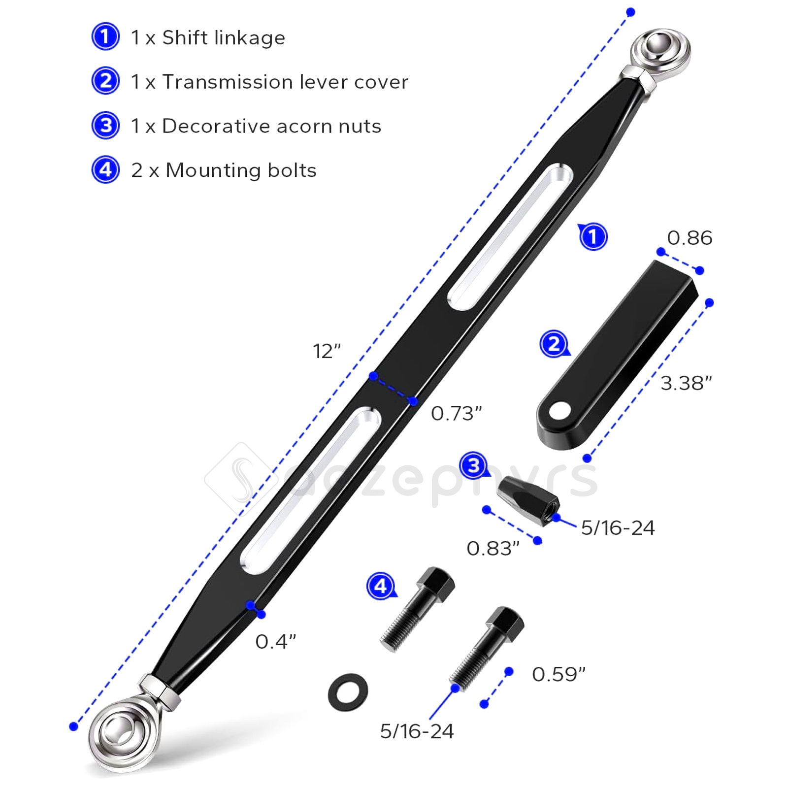 Motorcycle 330mm Aluminum Gear - огляд і ціна Motorcycle Gear Guide