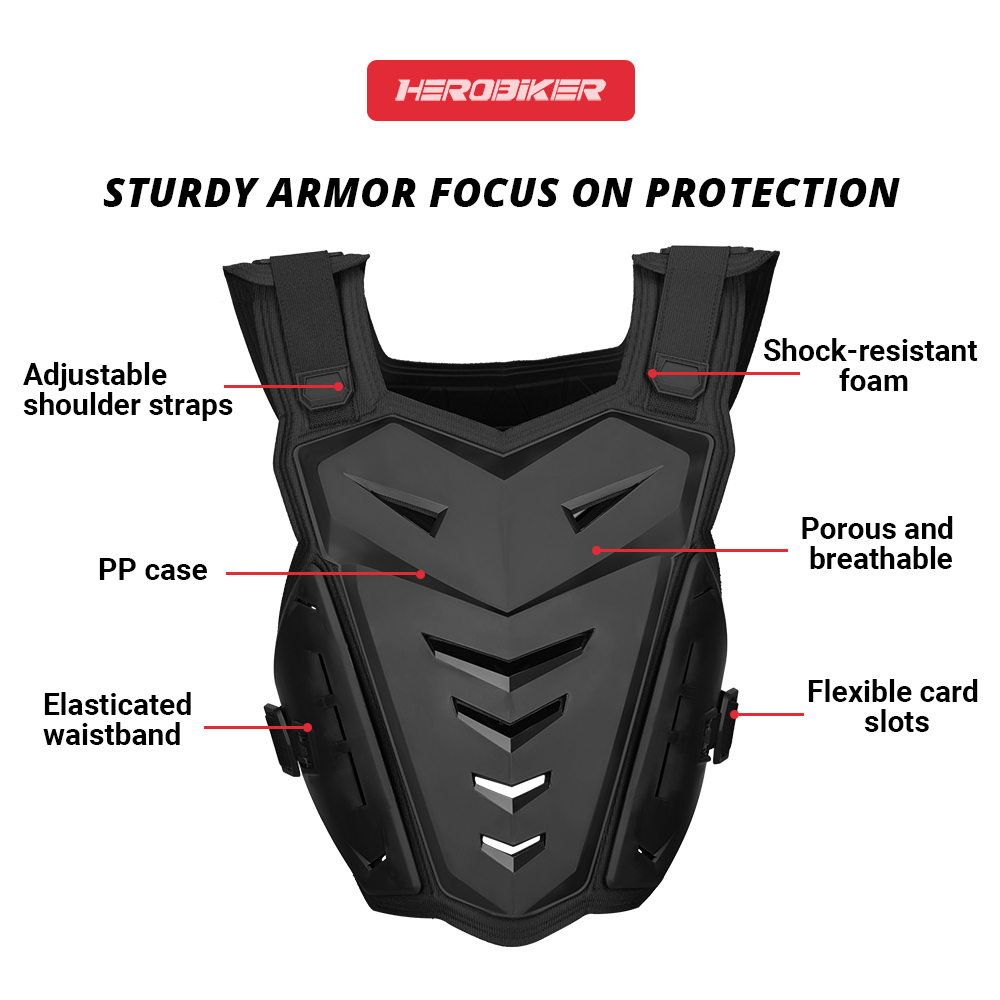 Motorcycle Body Armor Anti-Fal - огляд і ціна Chest Protector Armor