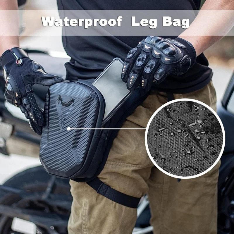Waterproof Drop Thigh Bag Moto - огляд і ціна Motorcycle Gear Companies
