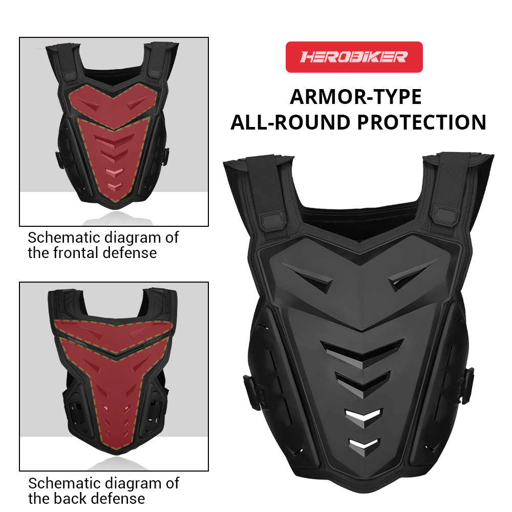 Motorcycle Body Armor Vest Ant - огляд і ціна Chest Protector Armor