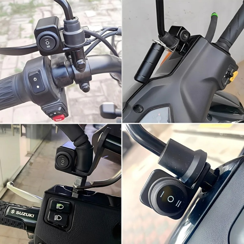 Motorcycle Light Switch Waterp - огляд і ціна Motorcycle Gear Icon