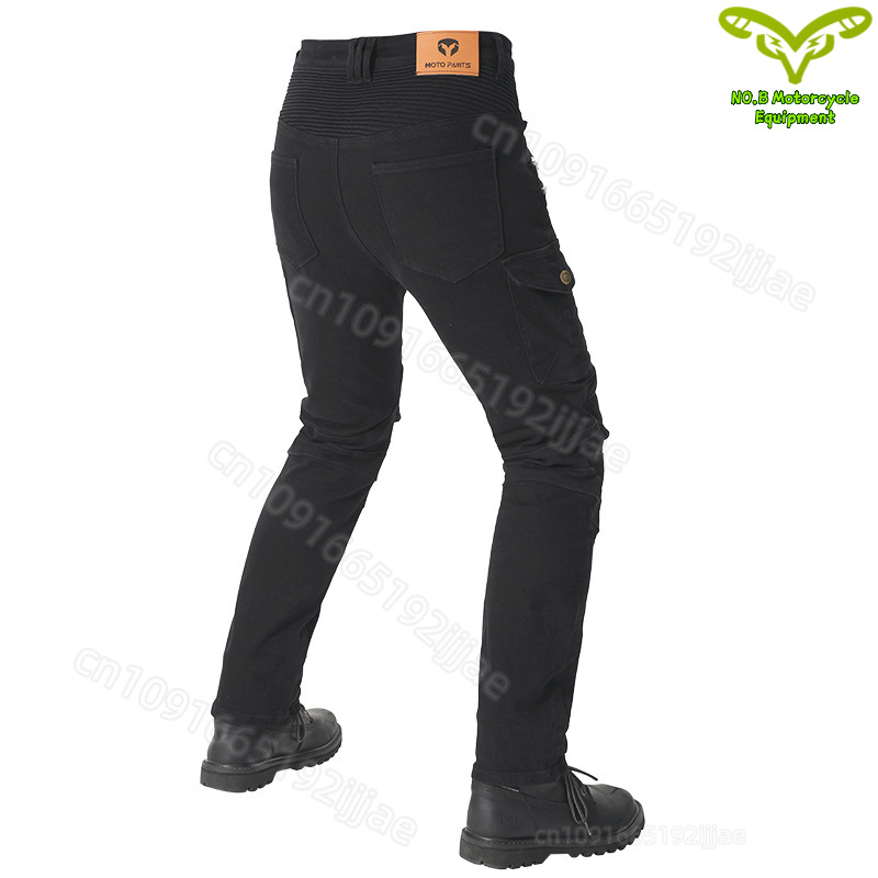 New Double Zipper Metal Style  - огляд і ціна Motorcycle Gear Jeans
