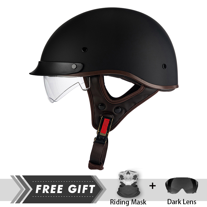 Crash Headpiece Half Face Helm - огляд і ціна Motorcycle Gear Store