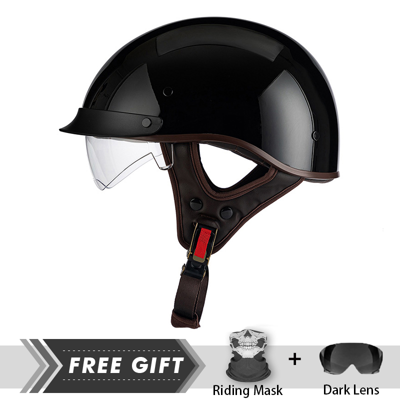 Crash Headpiece Half Face Helm - огляд і ціна Motorcycle Gear Store