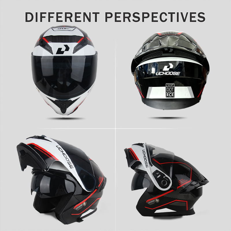 Uchoose DOT Modular helmet Ful - огляд і ціна Motorcycle Gear Up