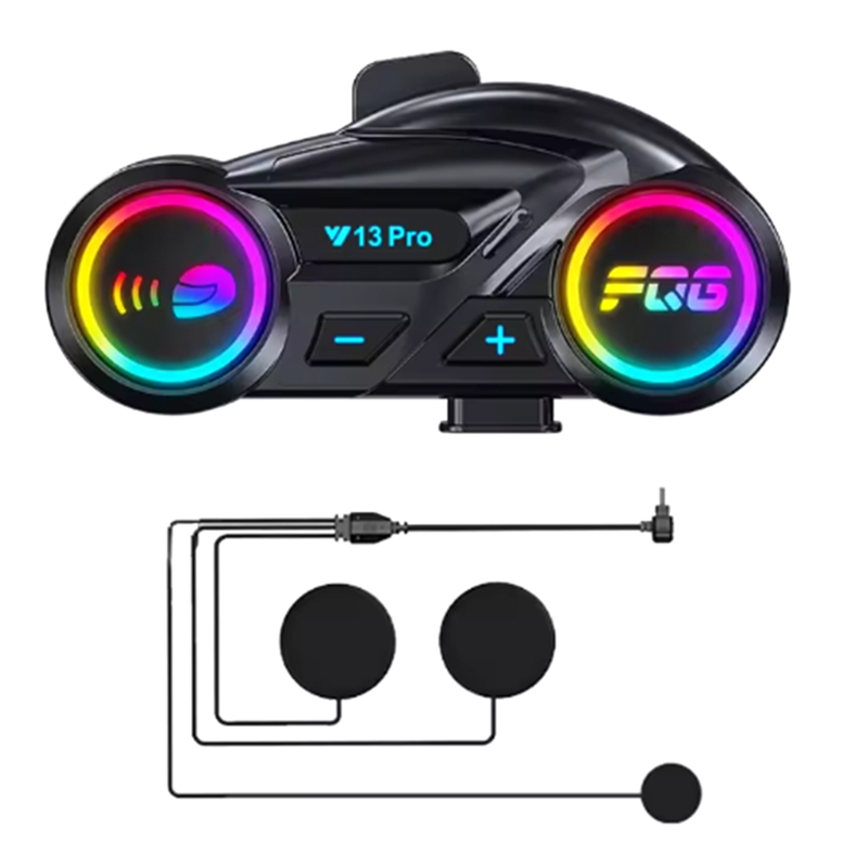 Super Sale Y13 Pro Motorcycle  - огляд і ціна Intercom Headset Helmet