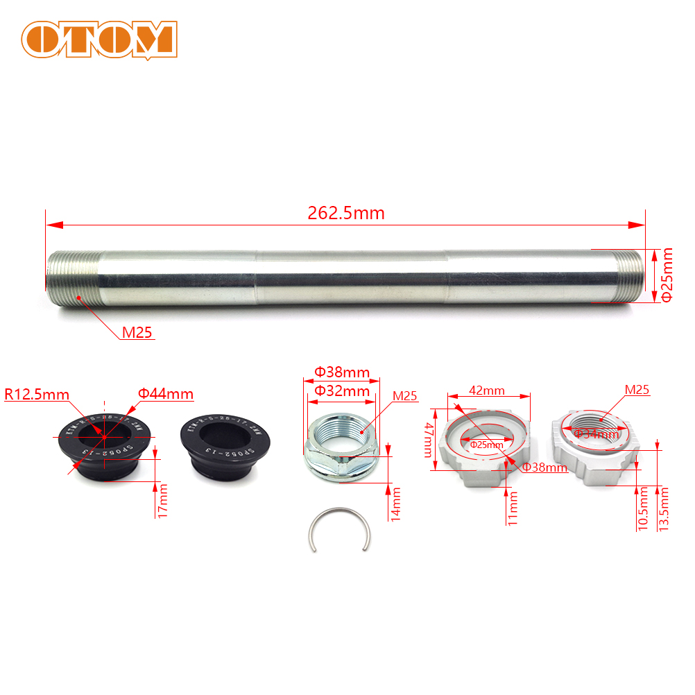 OTOM Motorcycle Front Rear Axl - огляд і ціна Motorcycle Gear Guide