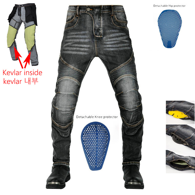 Men Motorcycle Pants Larger Ar - огляд і ціна Motorcycle Gear Jeans