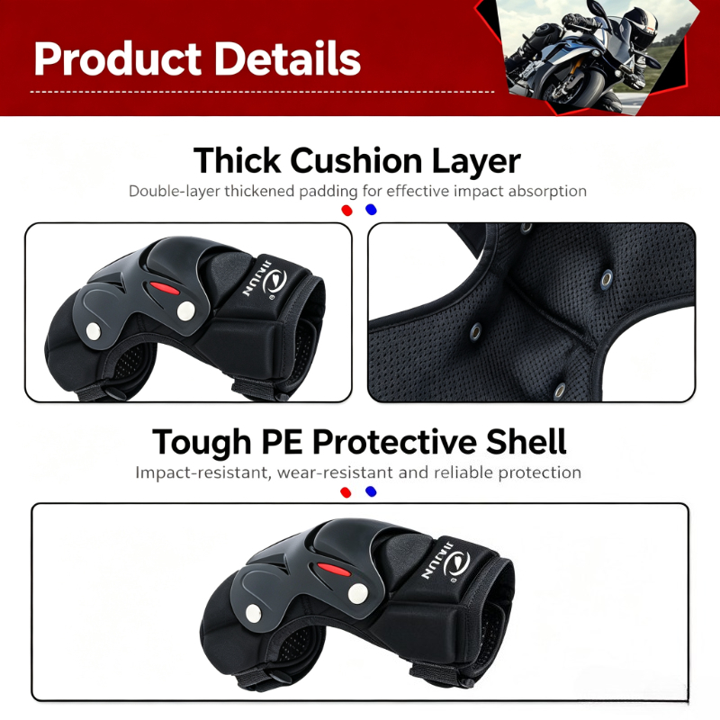4PCS Motorcycle Elbow Pads Kne - огляд і ціна Motorcycle Gear Cycle