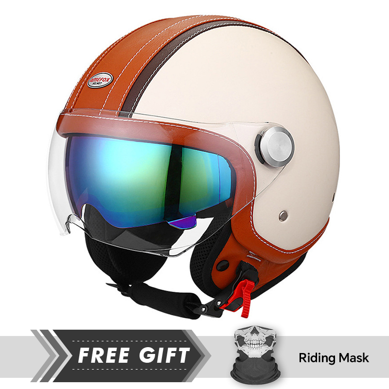 Black Open Face Motorcycle Hel - огляд і ціна Motorcycle Gear Store