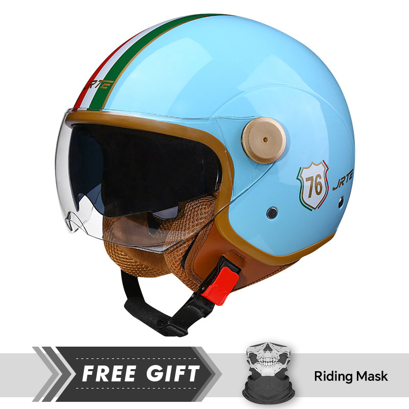 Double Lens Open Face Motorcyc - огляд і ціна Motorcycle Gear Store