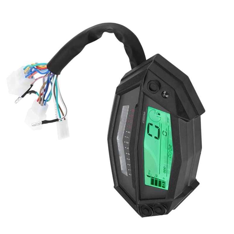 A30P-Motorcycle Gauge LCD Spee - огляд і ціна Motorcycle Gear Icon