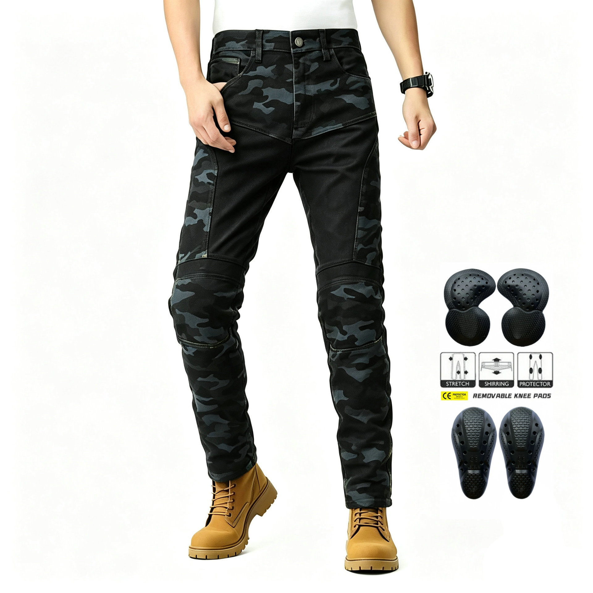 Motorcycle Riding Jeans Summer - огляд і ціна Motorcycle Gear Jeans