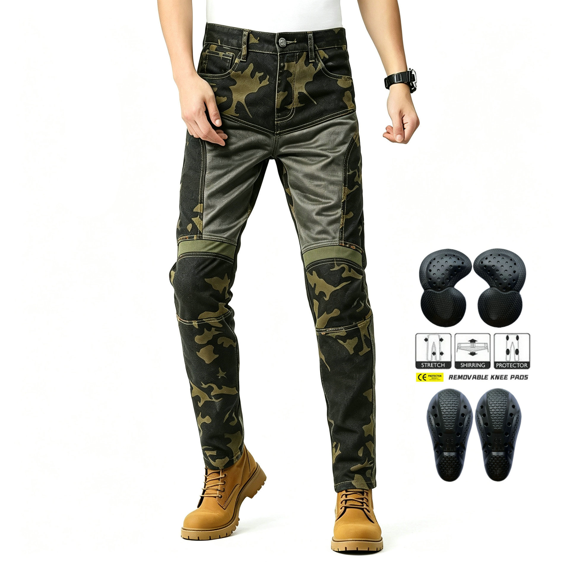 Motorcycle Riding Jeans Summer - огляд і ціна Motorcycle Gear Jeans