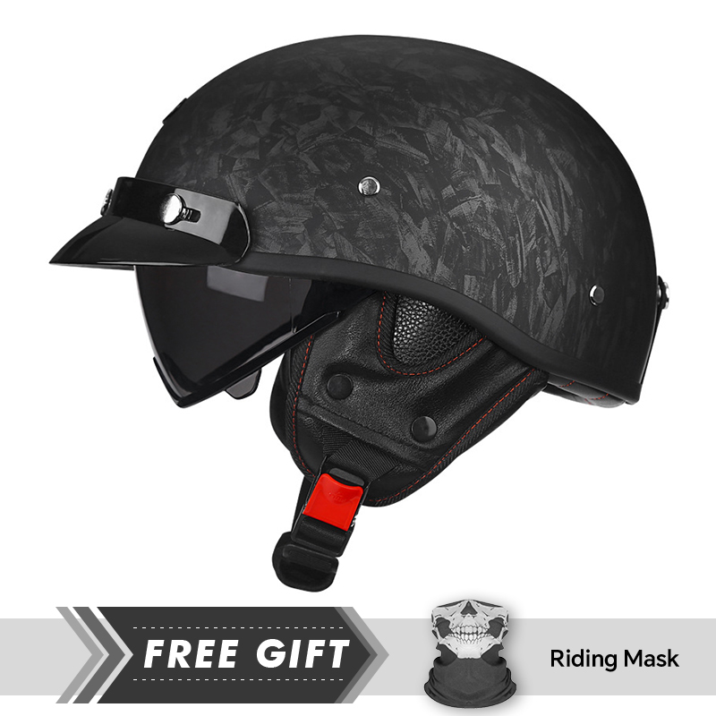 Half Motorcycle Helmet DOT ECE - огляд і ціна Motorcycle Gear Store