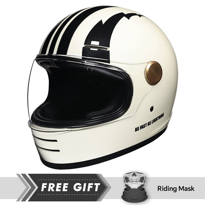Men Women Leather Full Face Mo - огляд і ціна Motorcycle Gear Store