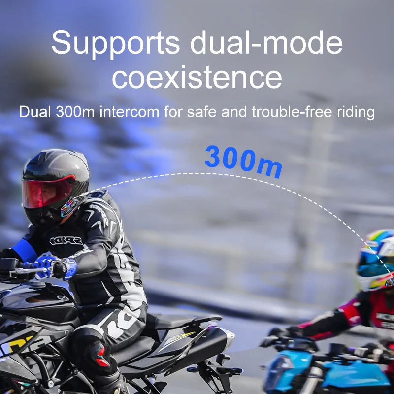 Y20 MAX Motorcycle Helmet Blue - огляд і ціна Intercom Headset Helmet
