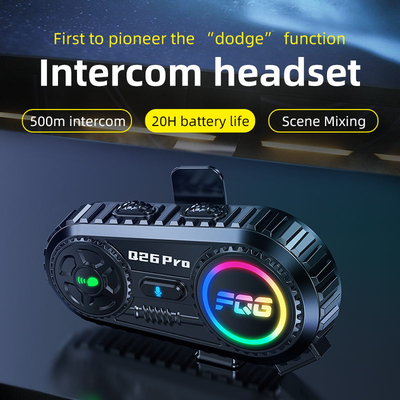 Two-Way 500m Bluetooth Interco - огляд і ціна Intercom Headset Helmet