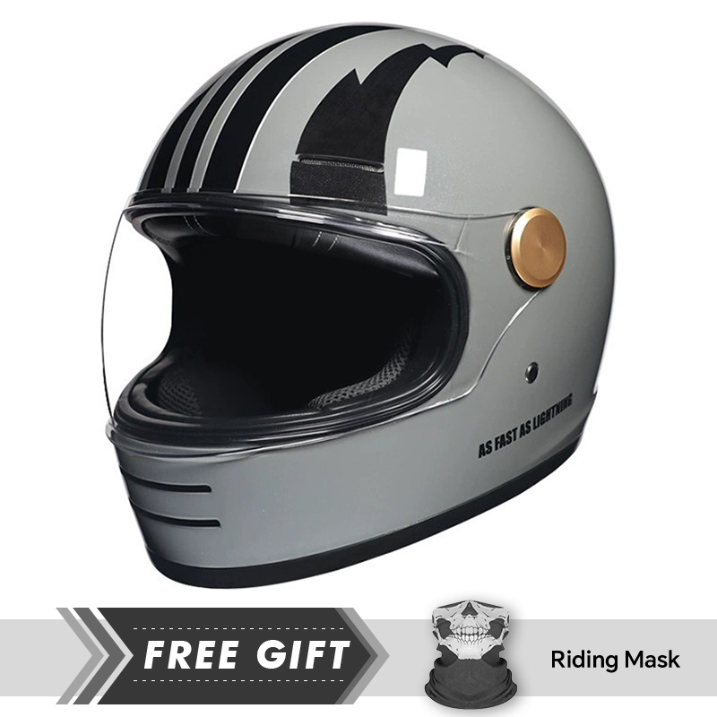 Vintage Full Face Motorcycle H - огляд і ціна Motorcycle Gear Store