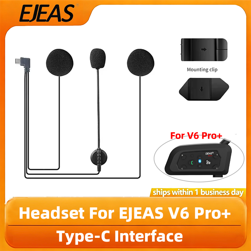 Original Earphone For EJEAS V6 - огляд і ціна Intercom Headset Helmet