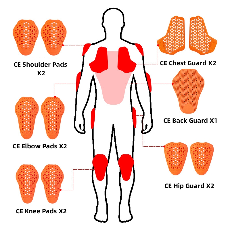 Soft CE Level 1 Motorcycle Rid - огляд і ціна Chest Protector Armor