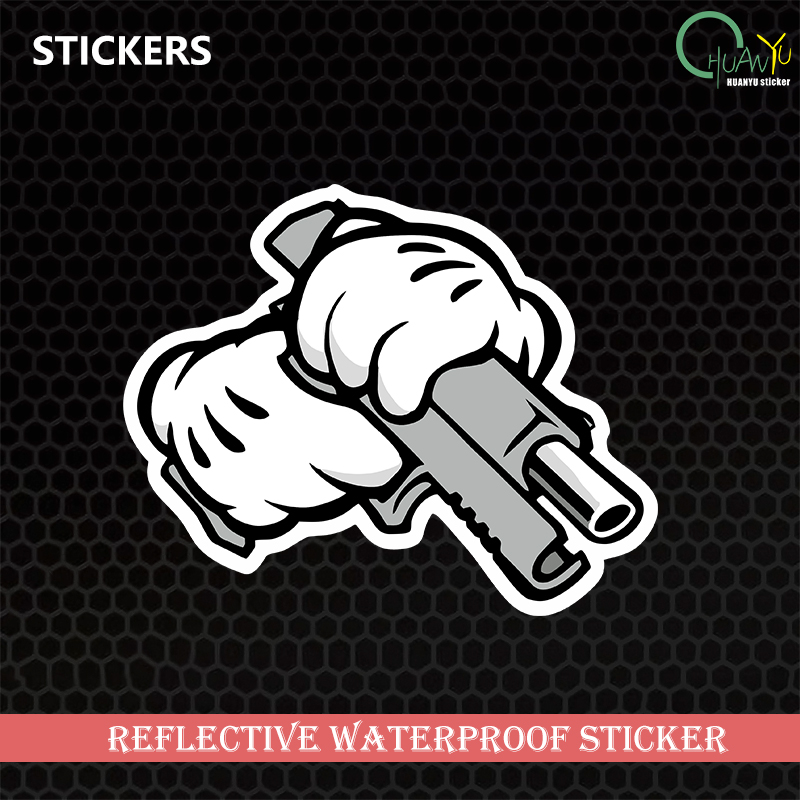Buy Handlebar Gun And Stick-It - огляд і ціна Motorcycle Gear Icon