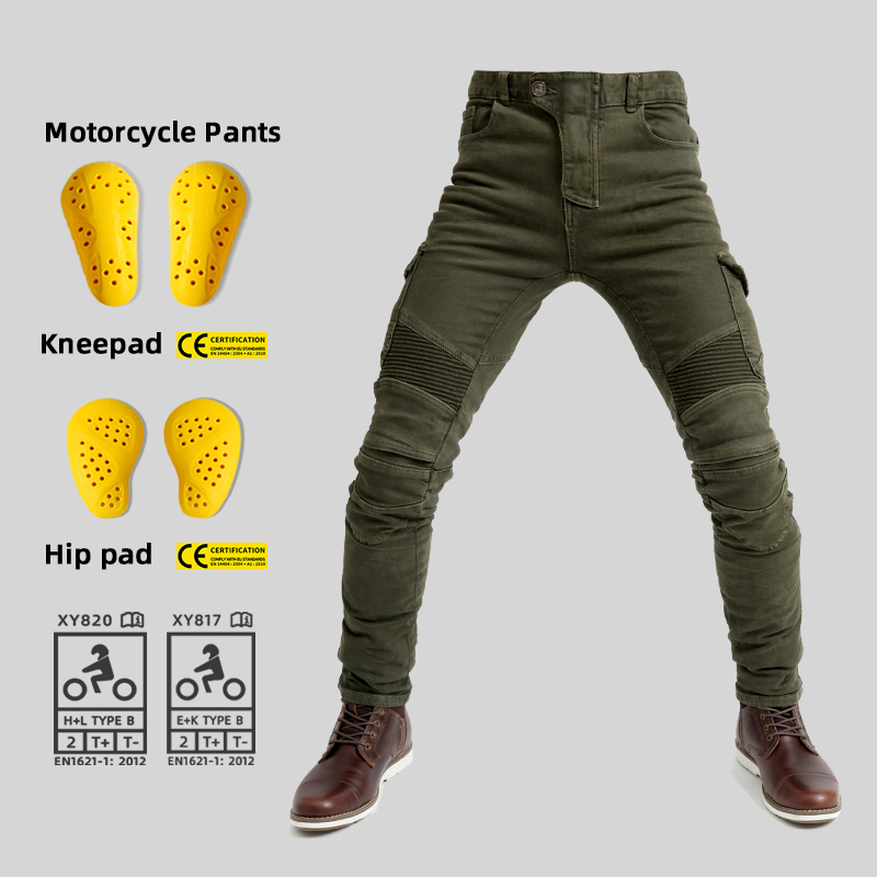 Motorcycle Jeans Pantalones Mo - огляд і ціна Motorcycle Gear Jeans